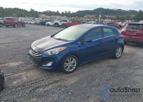 2013 Hyundai Elantra Gt from USA, damaged, VIN KMHD35LE1DU049487